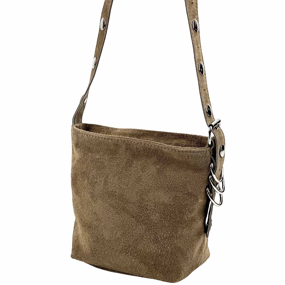Mia Leather Shoulder Bag - Made In Italy