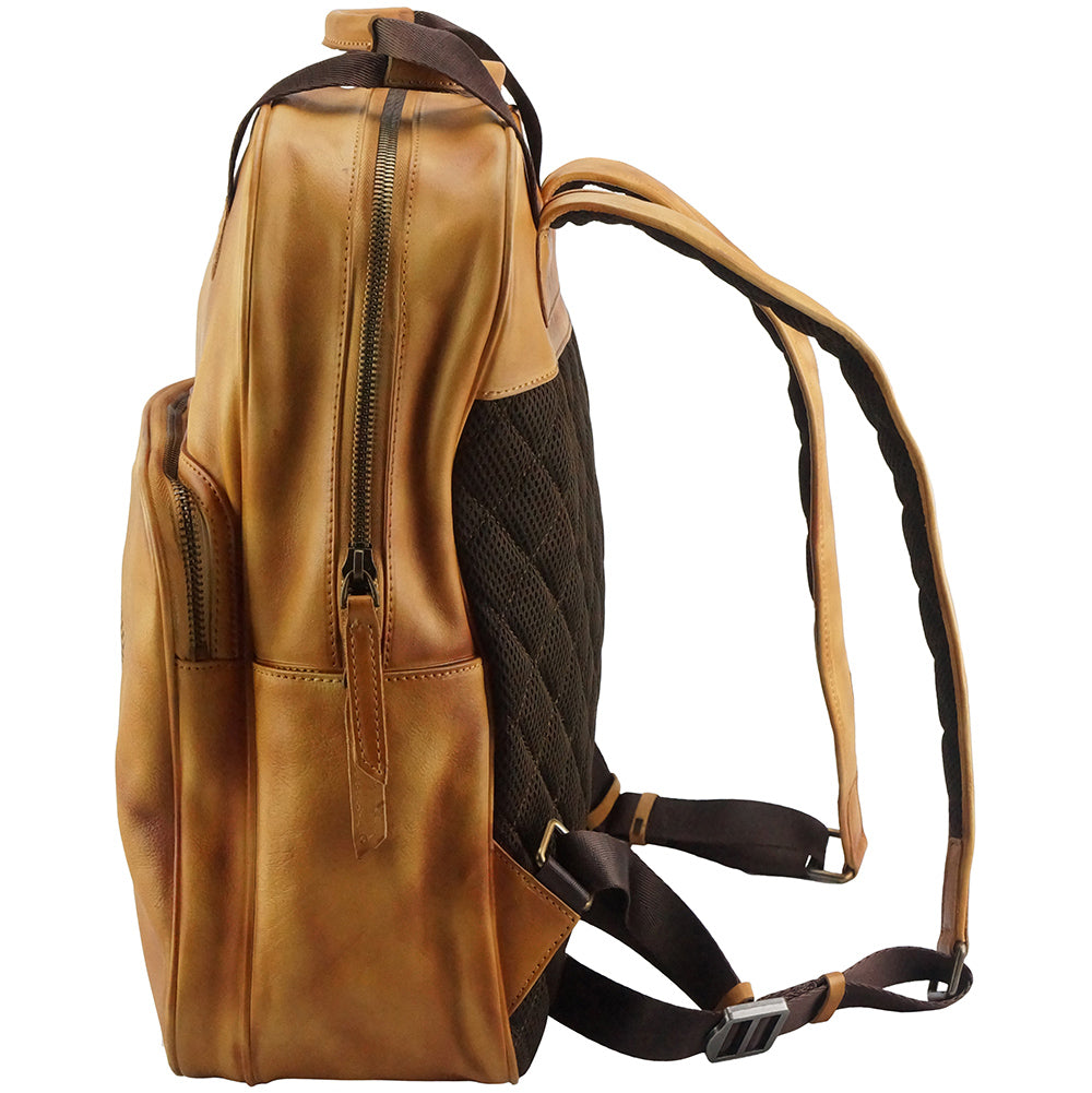 Alessandro Vintage Leather Backpack - Made In Italy