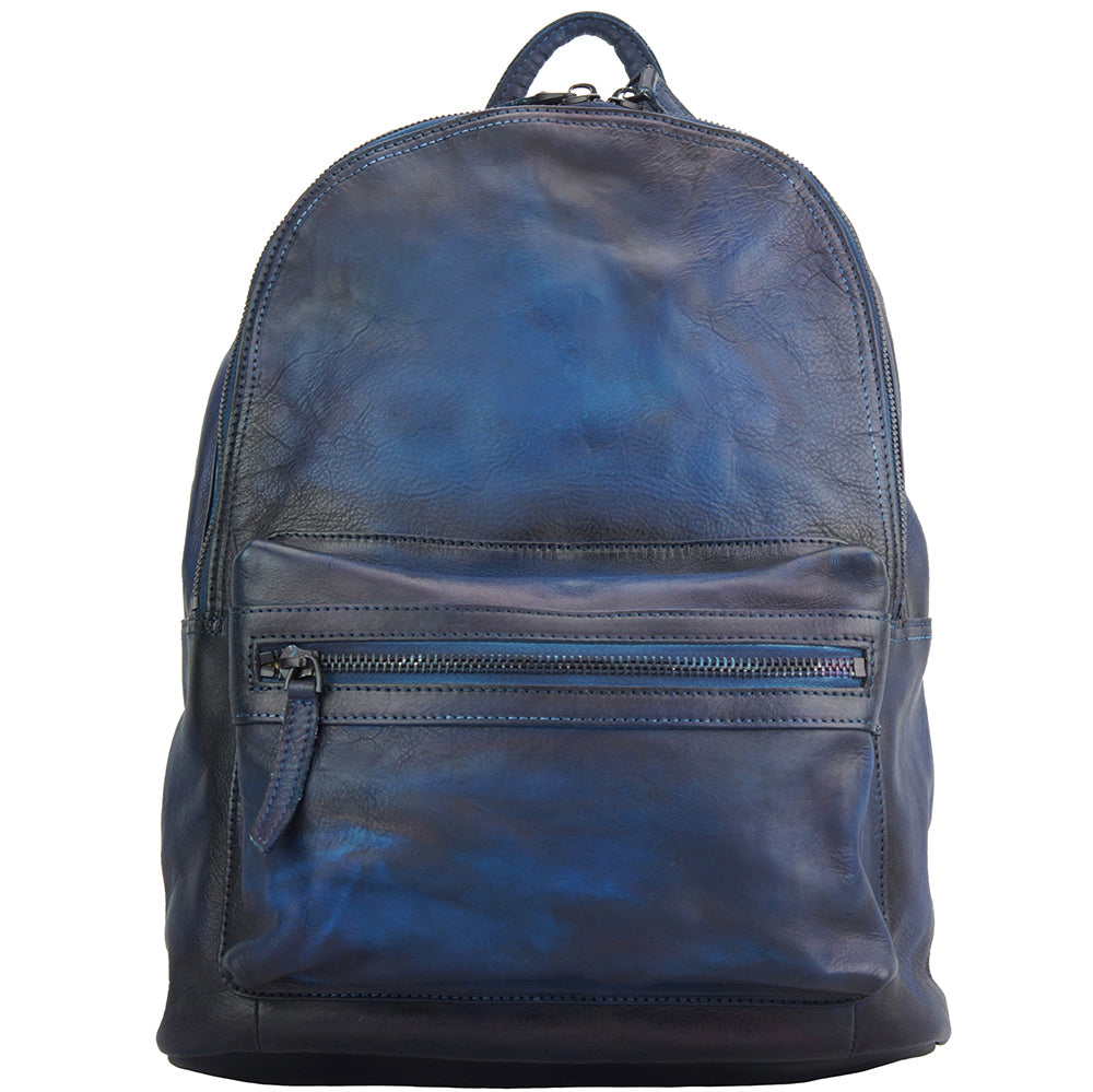 Josh Backpack in vintage calfskin - Made In Italy