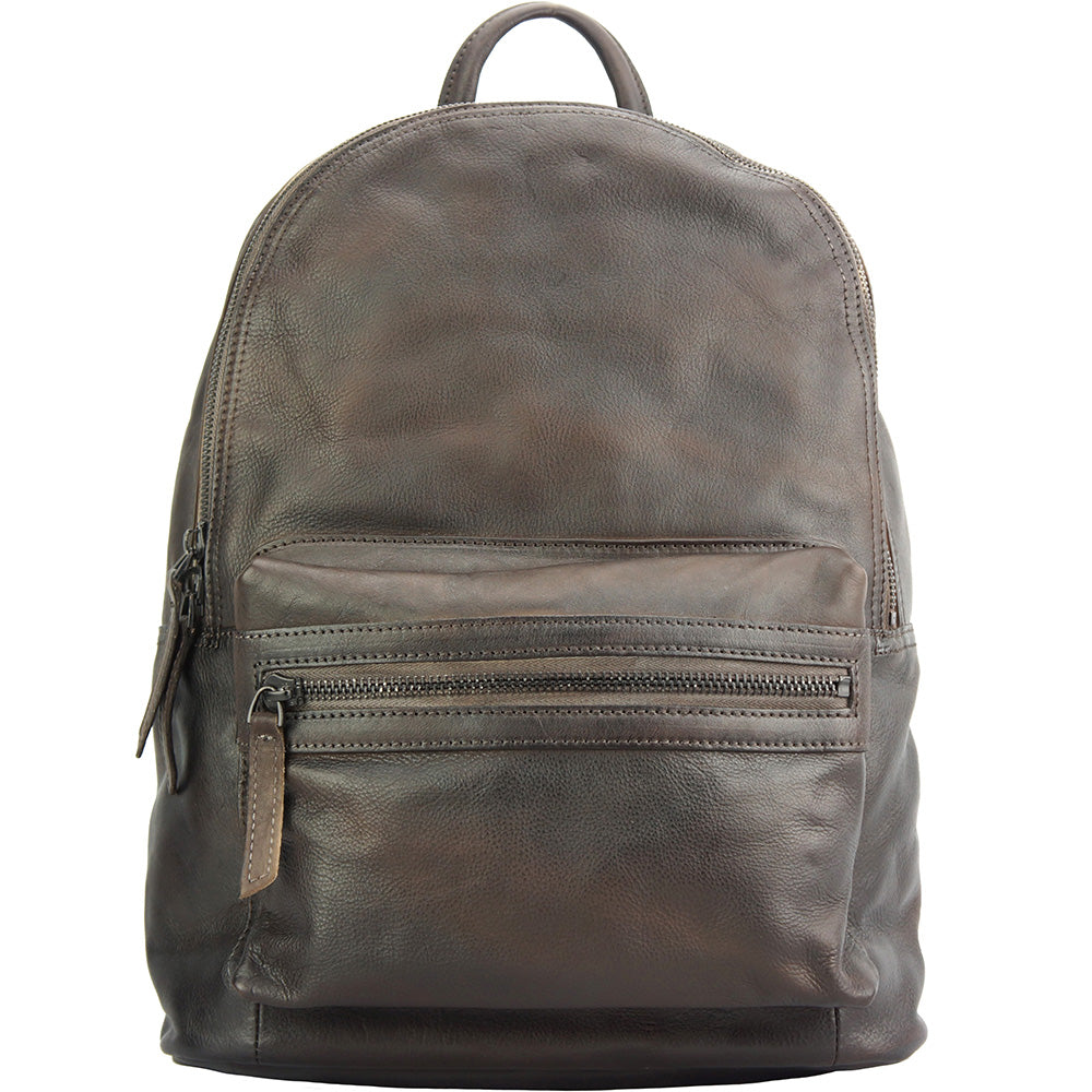 Josh Backpack in vintage calfskin - Made In Italy