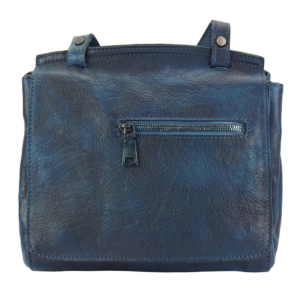 Livio leather Messenger bag - Made In Italy