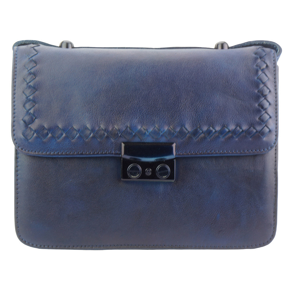 Kléber GM leather cross body bag - Made In Italy