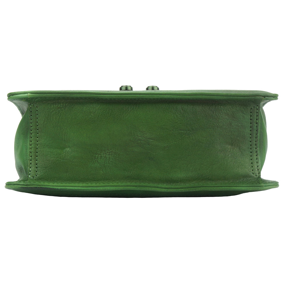Kléber GM leather cross body bag - Made In Italy