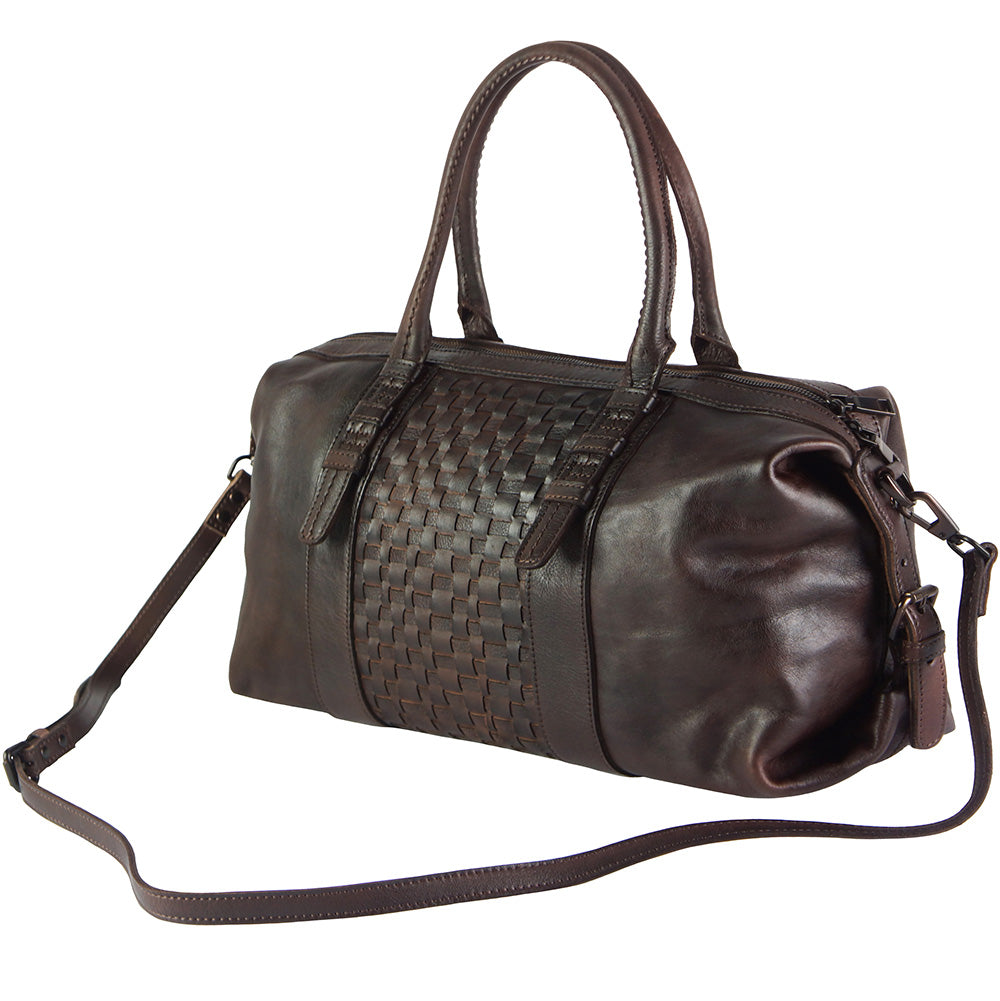 Agnese Leather Handbag - Made In Italy