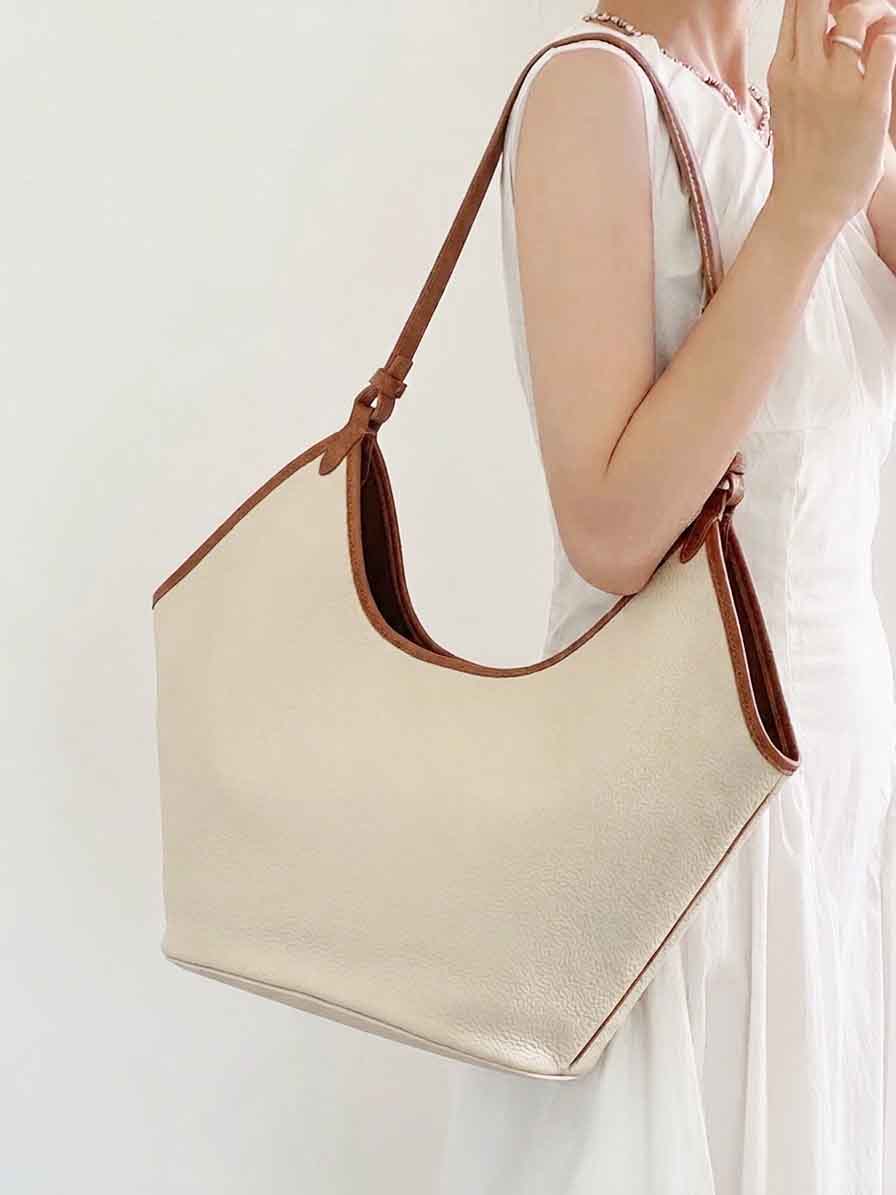 Mirena Italian Cow Leather Shoulder Bag - Made In Italy