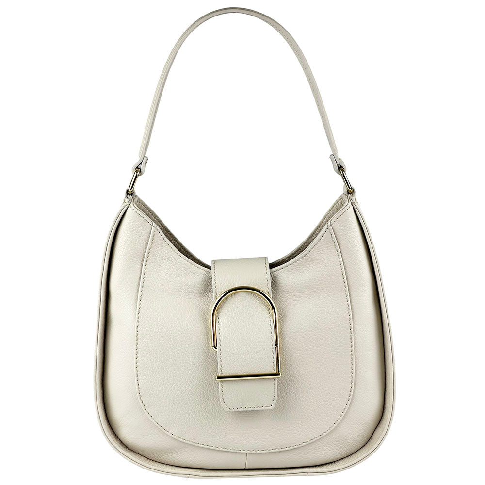 Armonia Leather Shoulder Bag - Made In Italy