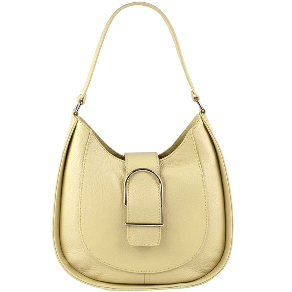 Armonia Leather Shoulder Bag - Made In Italy