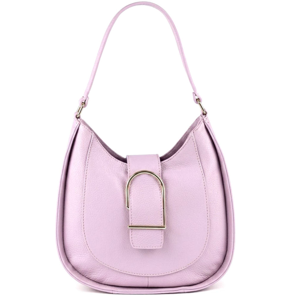 Armonia Leather Shoulder Bag - Made In Italy