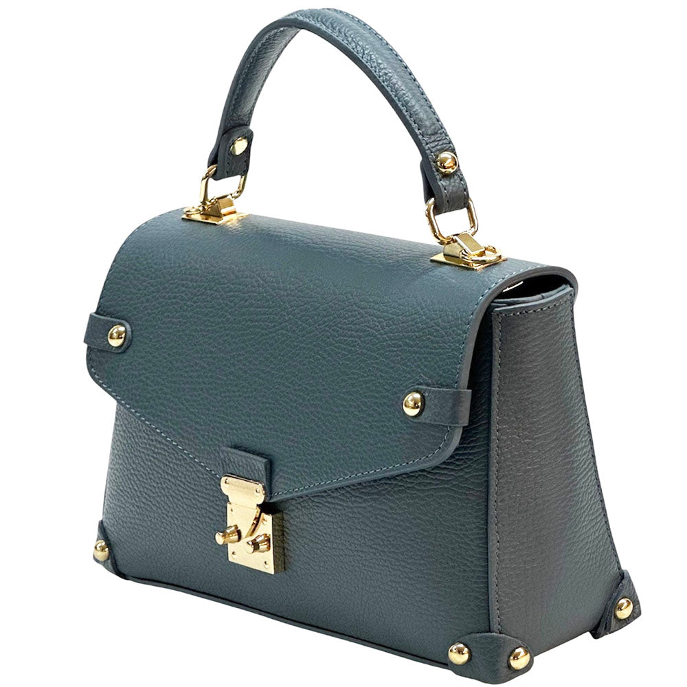 Adriana Italian Cow Leather Handbag - Made In Italy