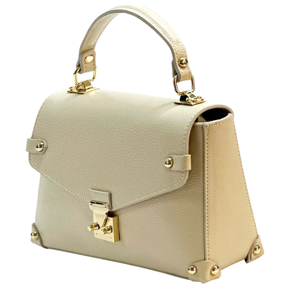 Adriana Italian Cow Leather Handbag - Made In Italy