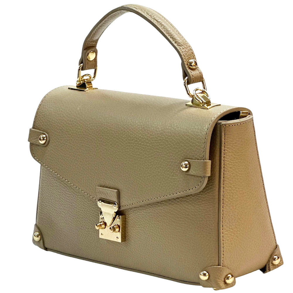 Adriana Italian Cow Leather Handbag - Made In Italy