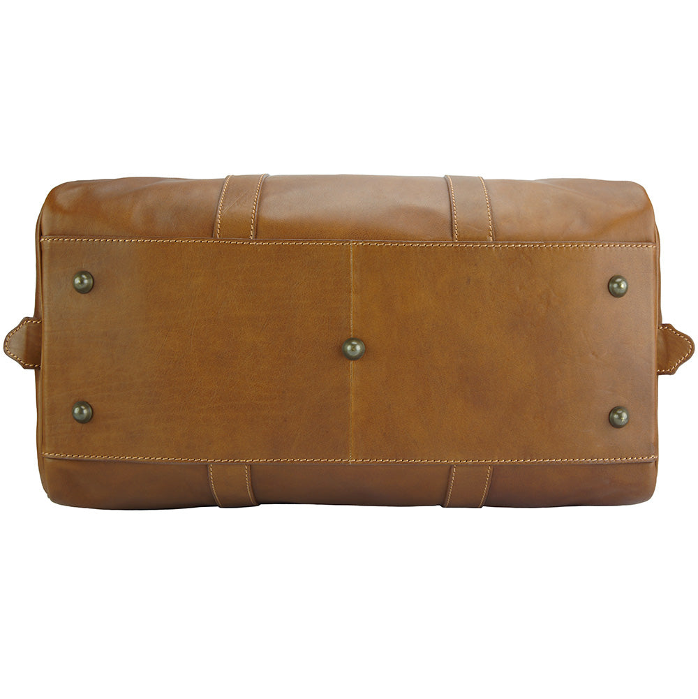 Gosto leather travel bag - Made In Italy