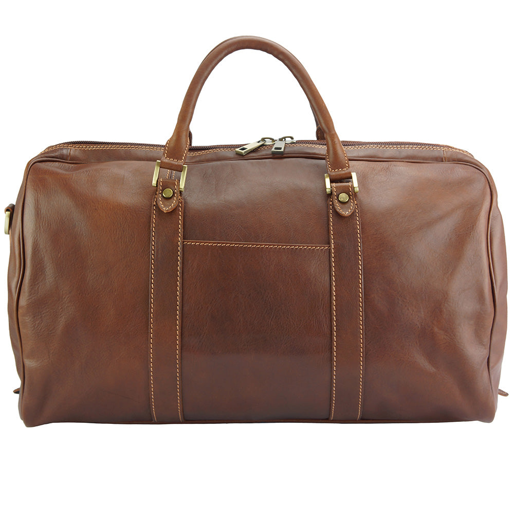 Gosto leather travel bag - Made In Italy