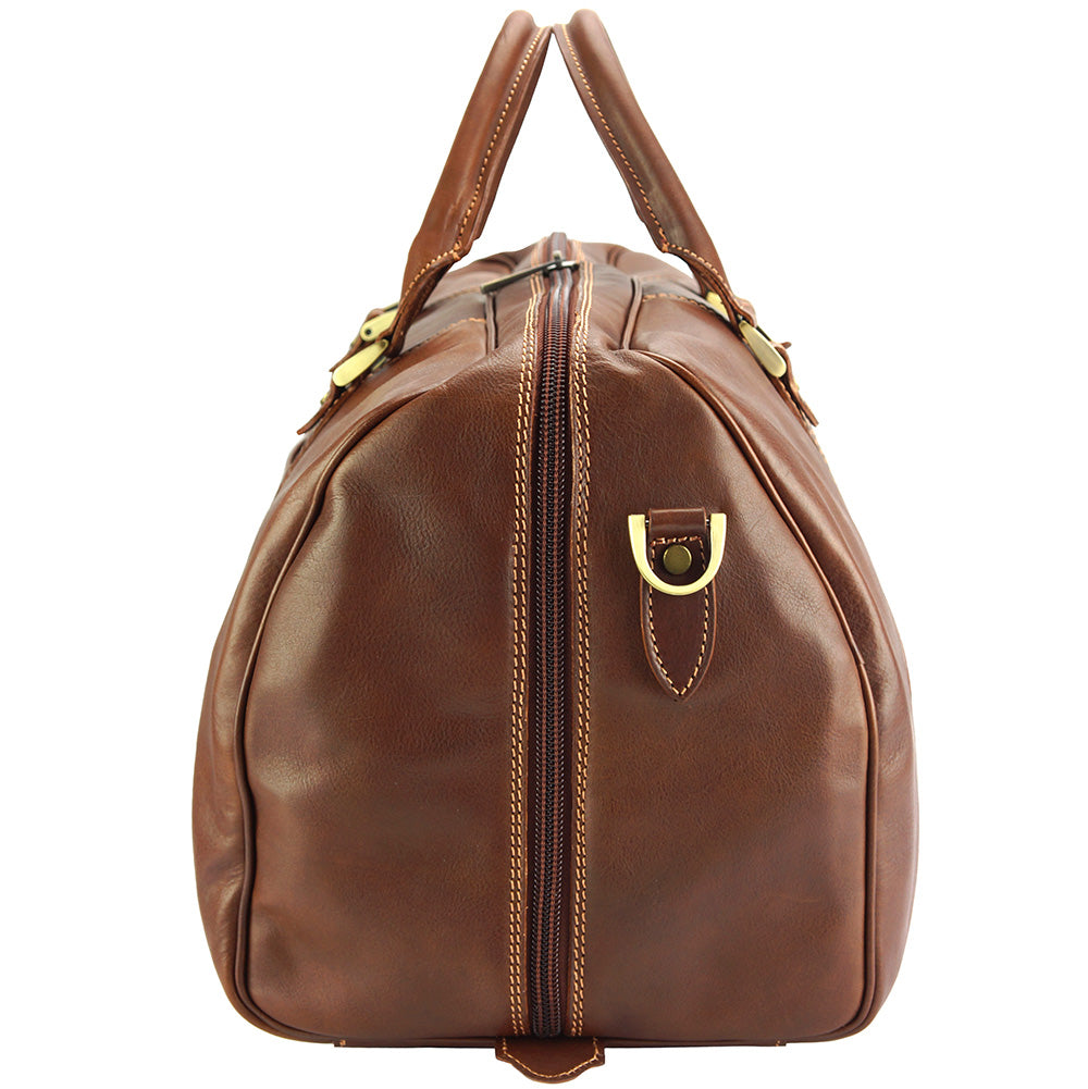 Gosto leather travel bag - Made In Italy