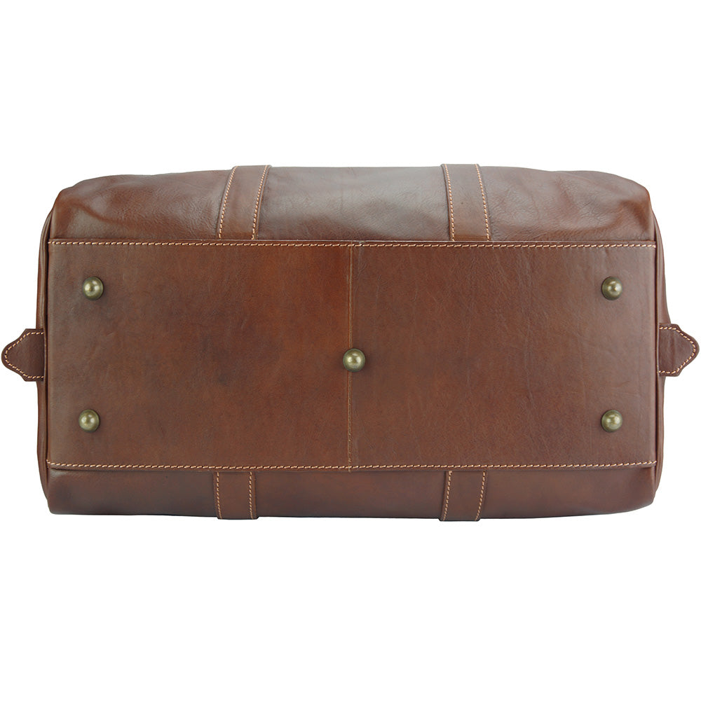 Gosto leather travel bag - Made In Italy