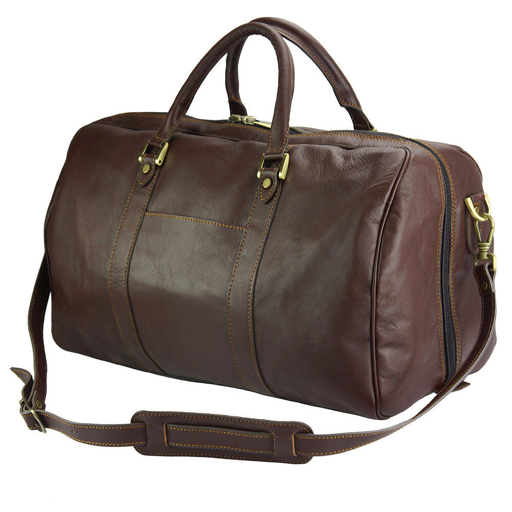 Gosto leather travel bag - Made In Italy