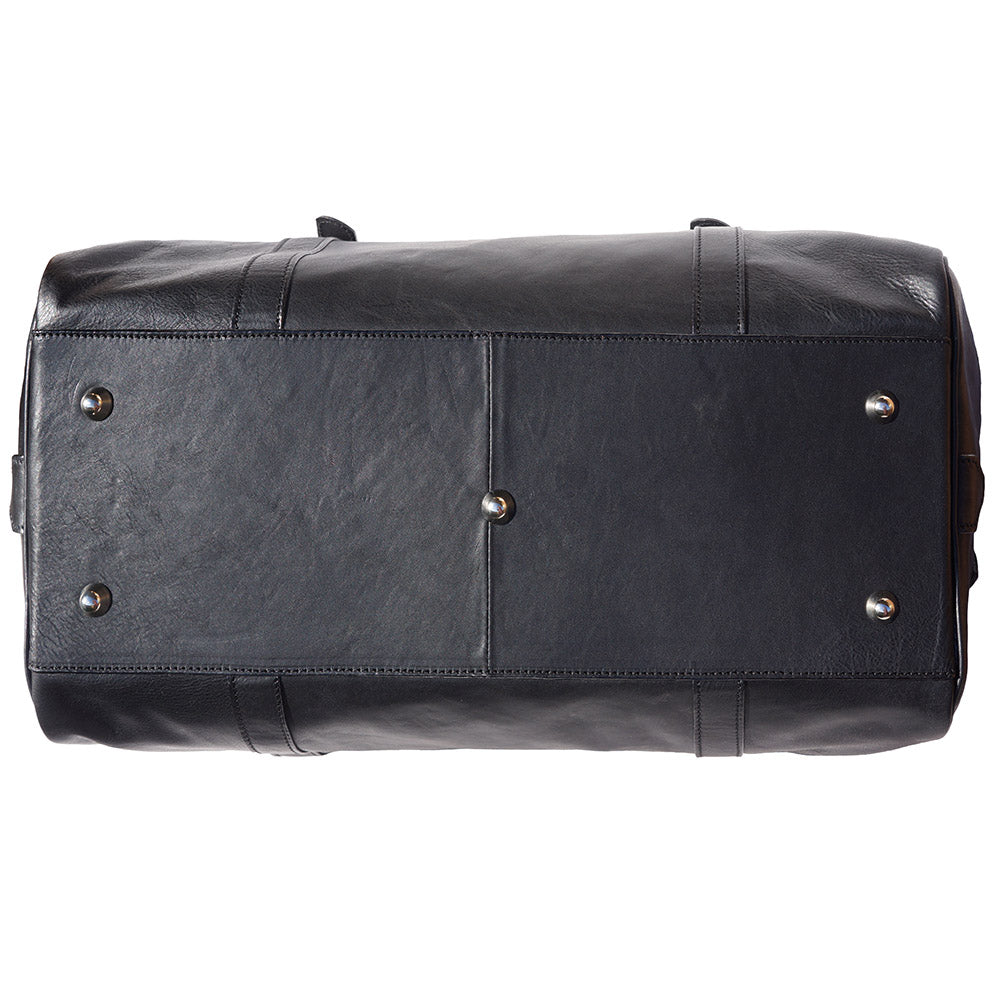Fortunato Leather travel bag - Made In Italy
