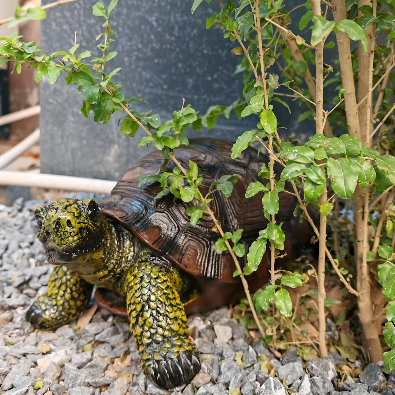 1pc Simulated Turtle, Suitable for Home Decoration, Courtyard Decoration, Garden Decoration