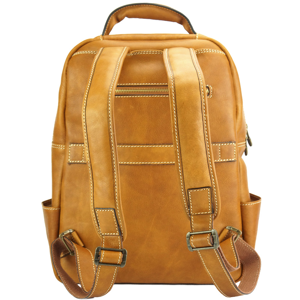 Charlie backpack in cow leather - Made In Italy