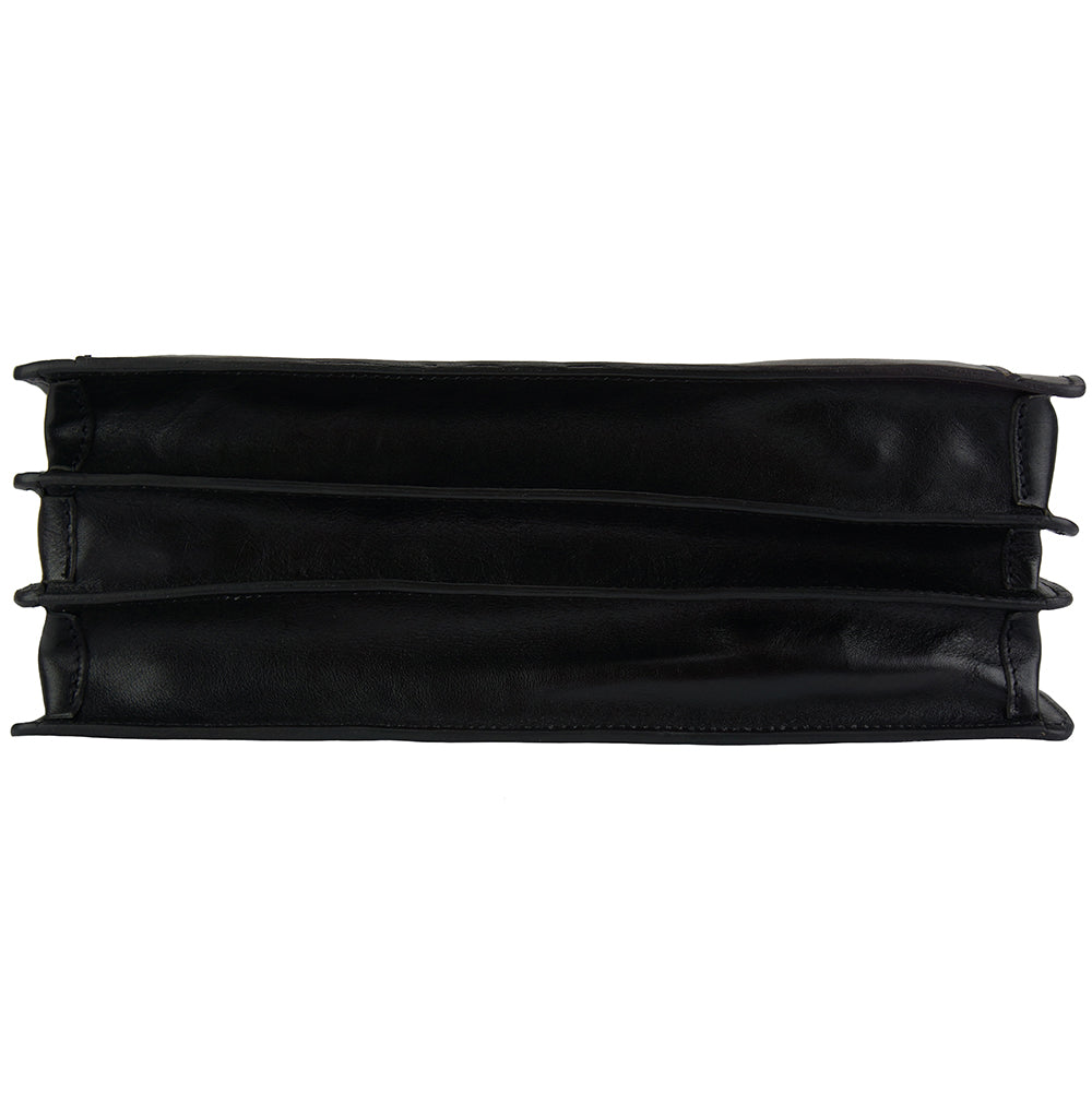Filippo Leather Business Briefcase - Made In Italy