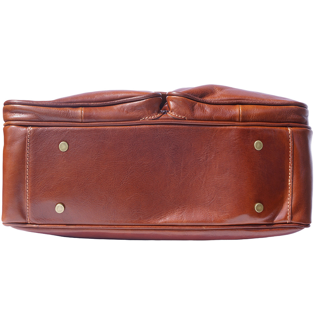 Andrea Leather Business briefcase - Made In Italy
