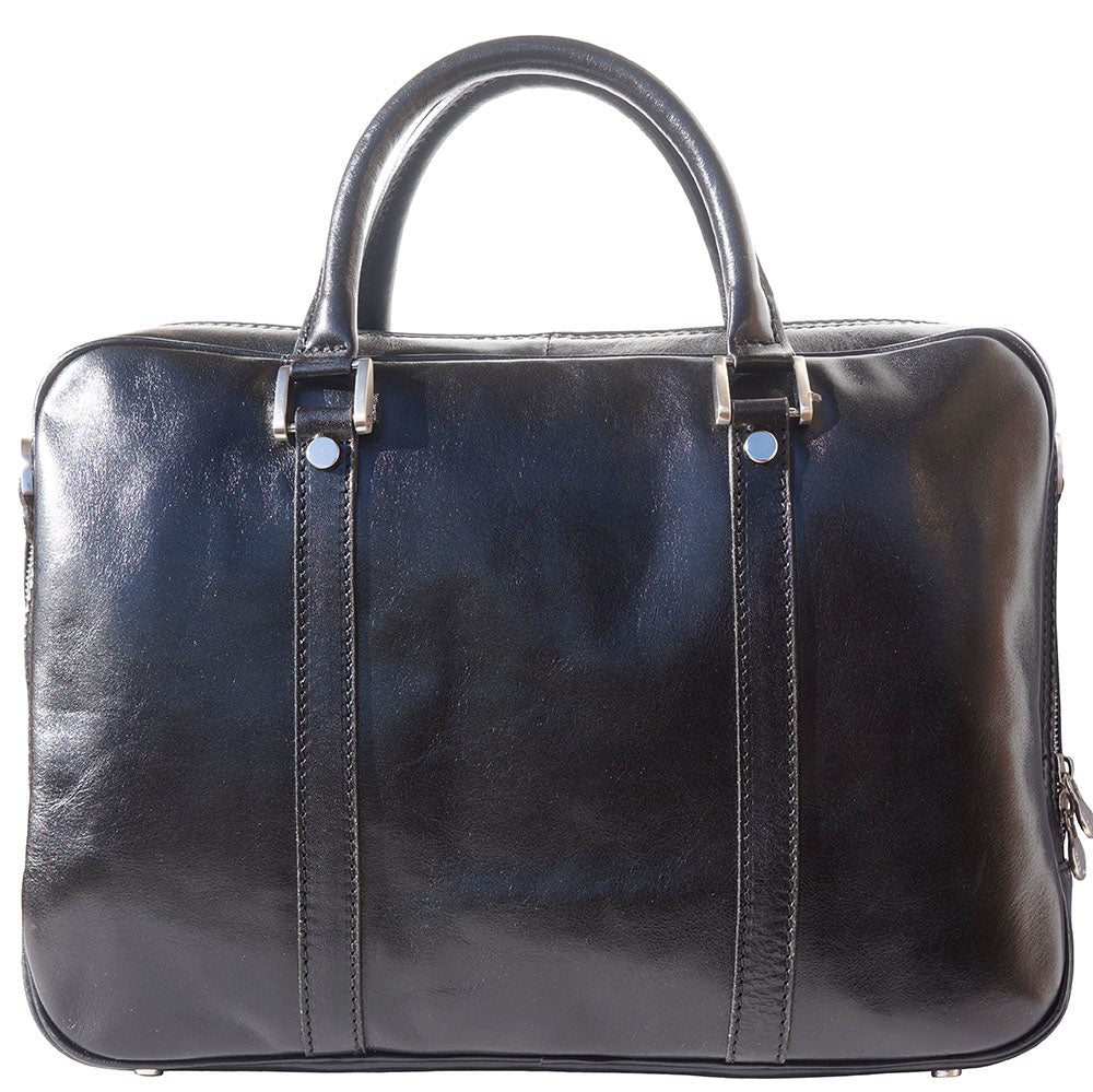 Gianpaolo leather briefcase - Made In Italy