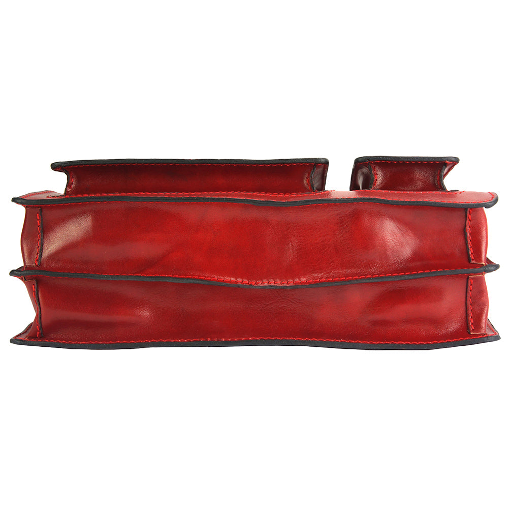 Daniele GM leather briecase - Made In Italy