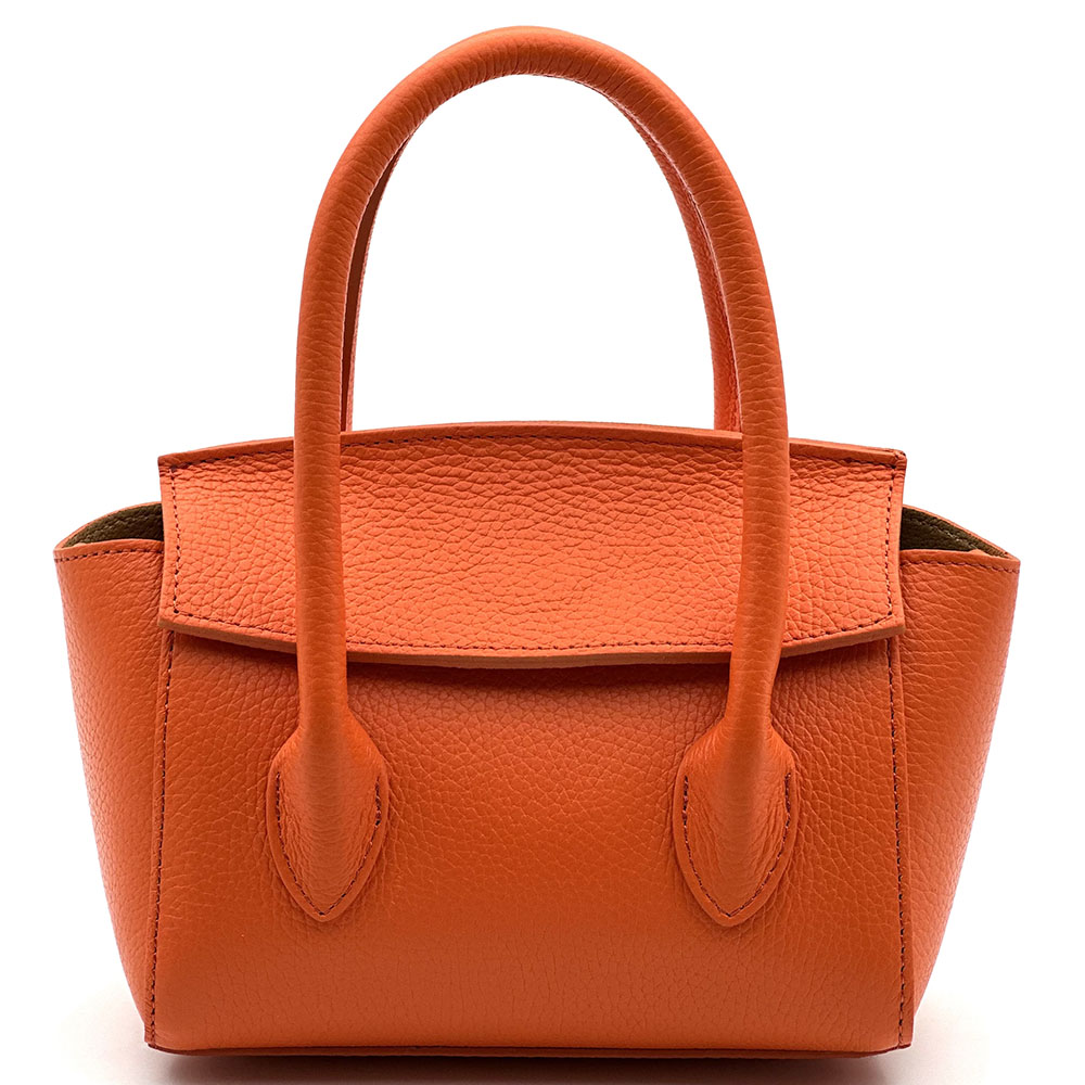 Lucilla Small Italian Cow Leather Handbag - Made In Italy