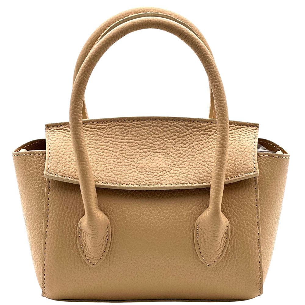 Lucilla Small Italian Cow Leather Handbag - Made In Italy