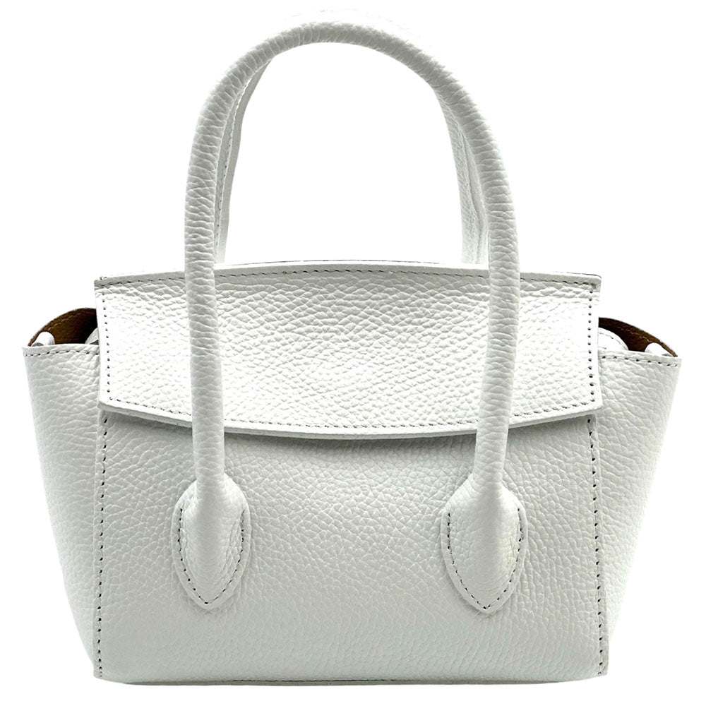 Lucilla Small Italian Cow Leather Handbag - Made In Italy
