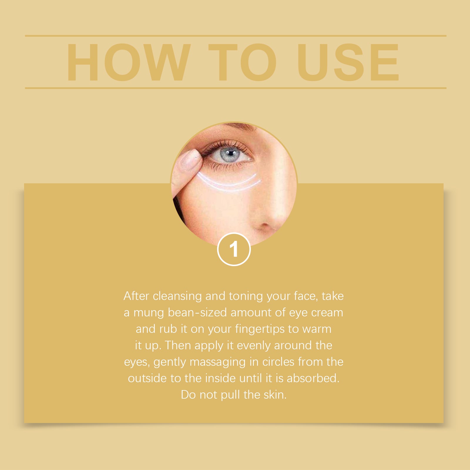 Jaysuing Retinol Eye Cream, Deeply Moisturizes And Nourishes, Improves The Skin Around The Eyes, Relieves Dryness And Tightens The Eye Area
