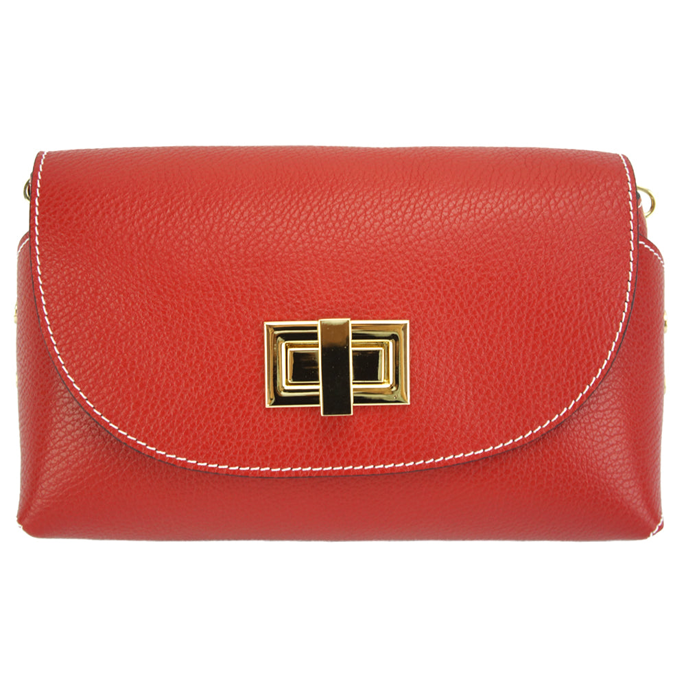 Martina GM leather bag - Made In Italy