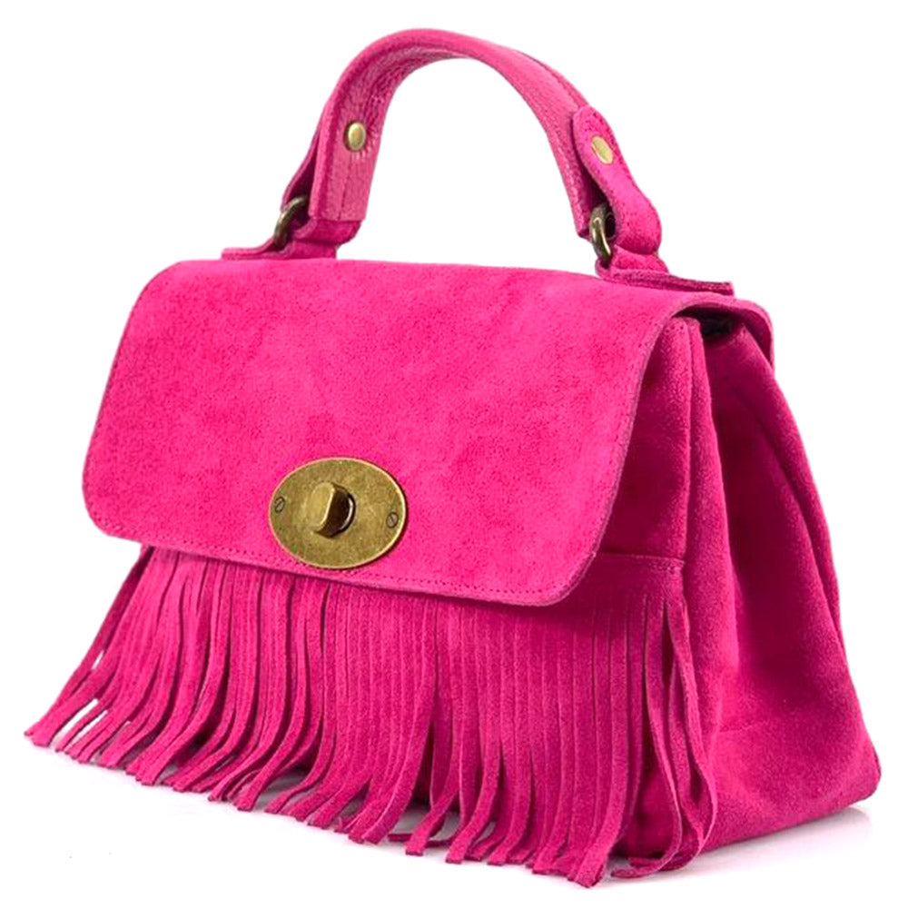 Lady leather handbag - Made In Italy