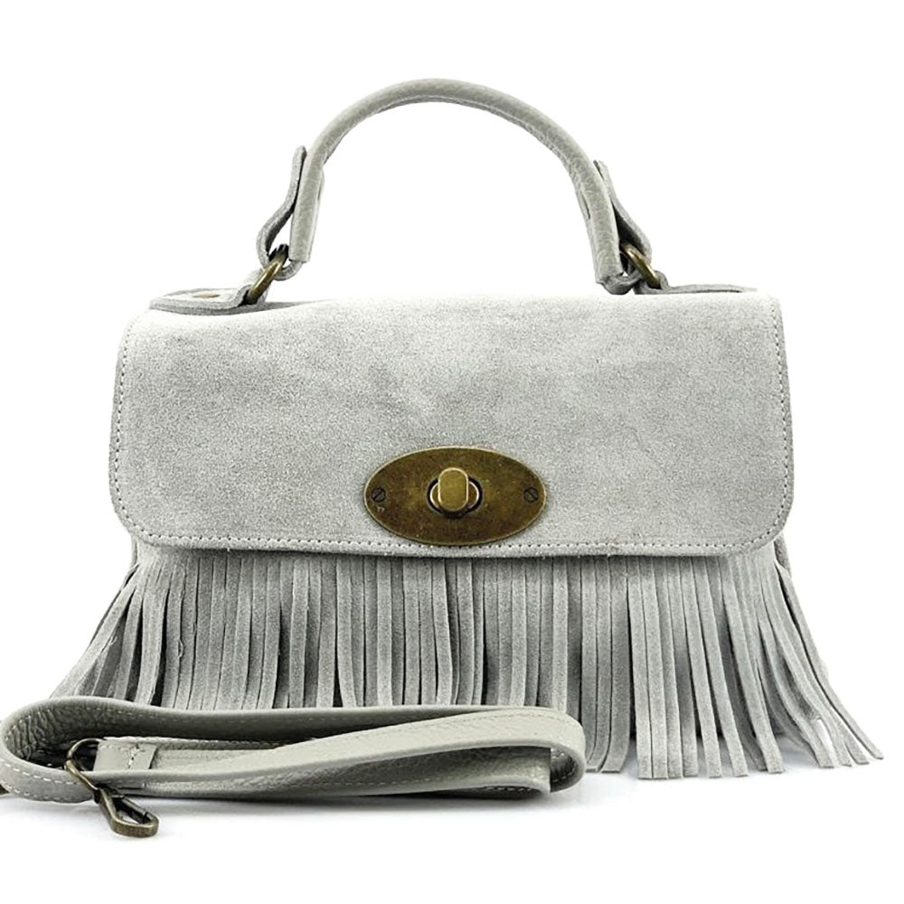 Lady leather handbag - Made In Italy