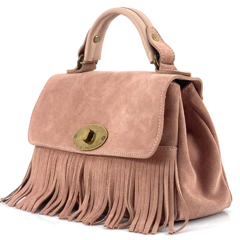 Lady leather handbag - Made In Italy