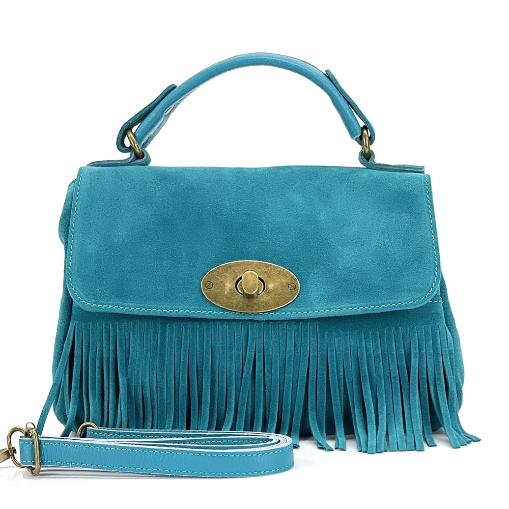 Lady leather handbag - Made In Italy