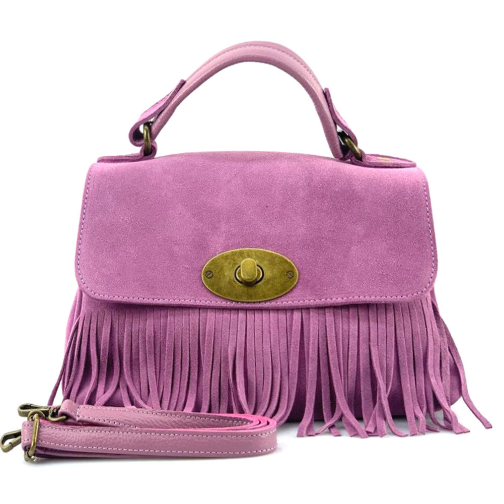 Lady leather handbag - Made In Italy