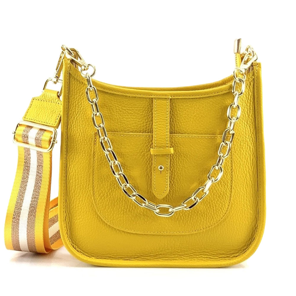 Chloe Leather Shoulder Bag - Made In Italy