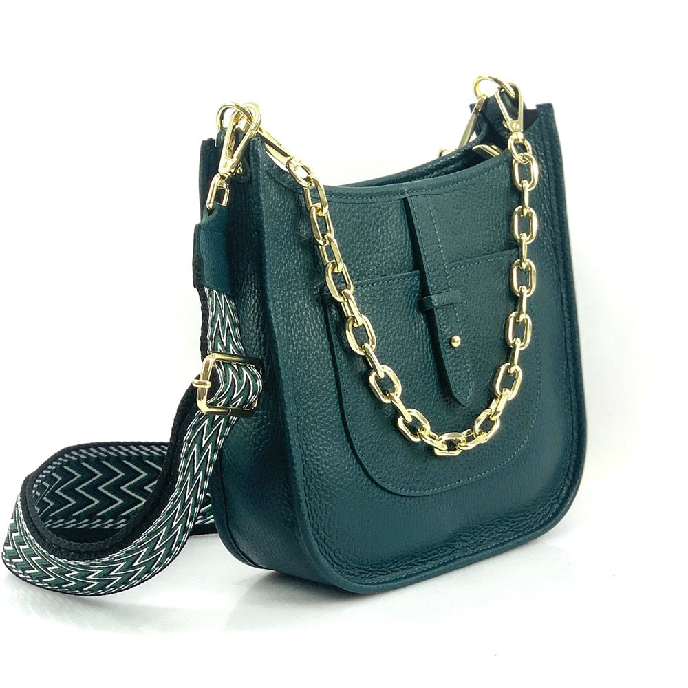 Chloe Leather Shoulder Bag - Made In Italy