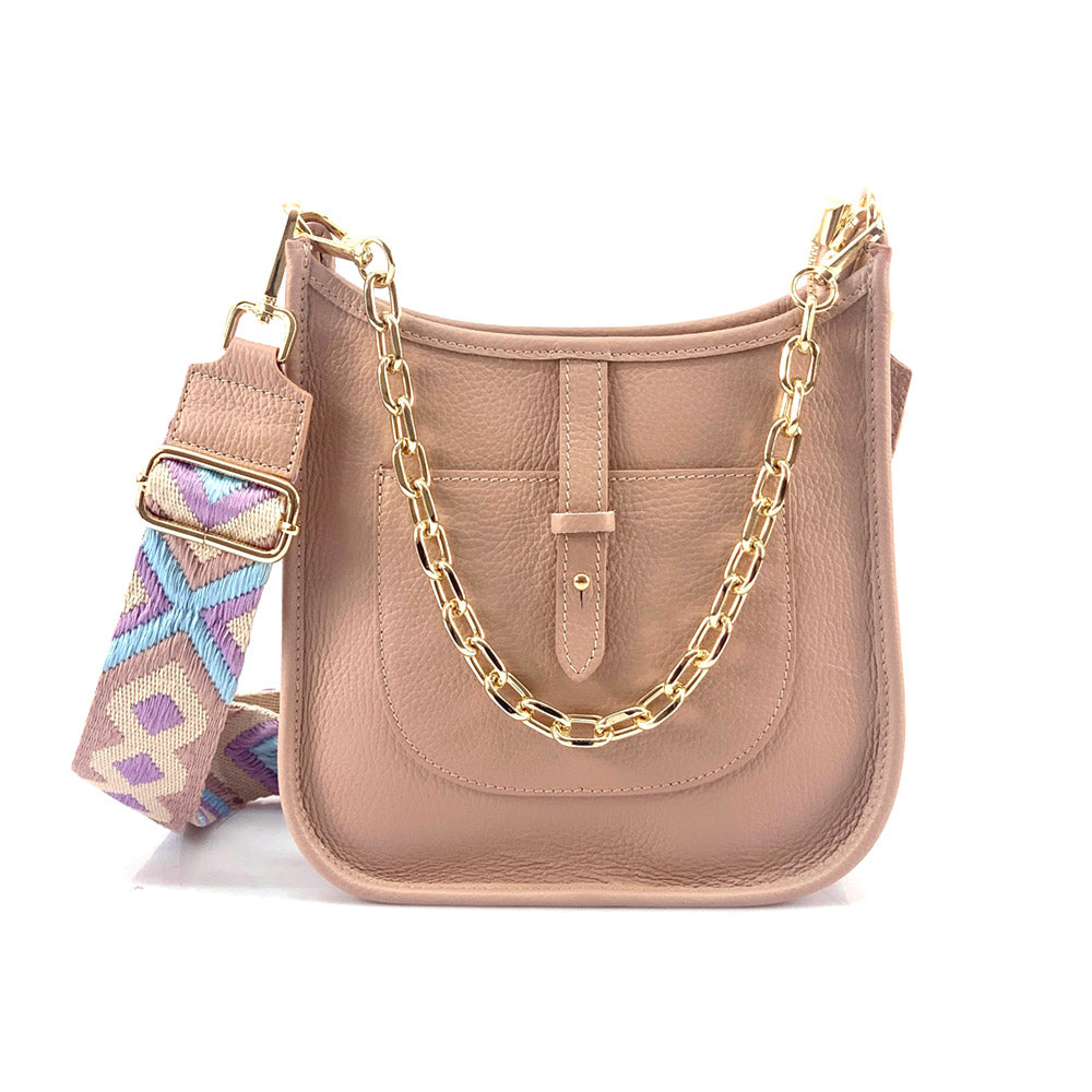 Chloe Leather Shoulder Bag - Made In Italy