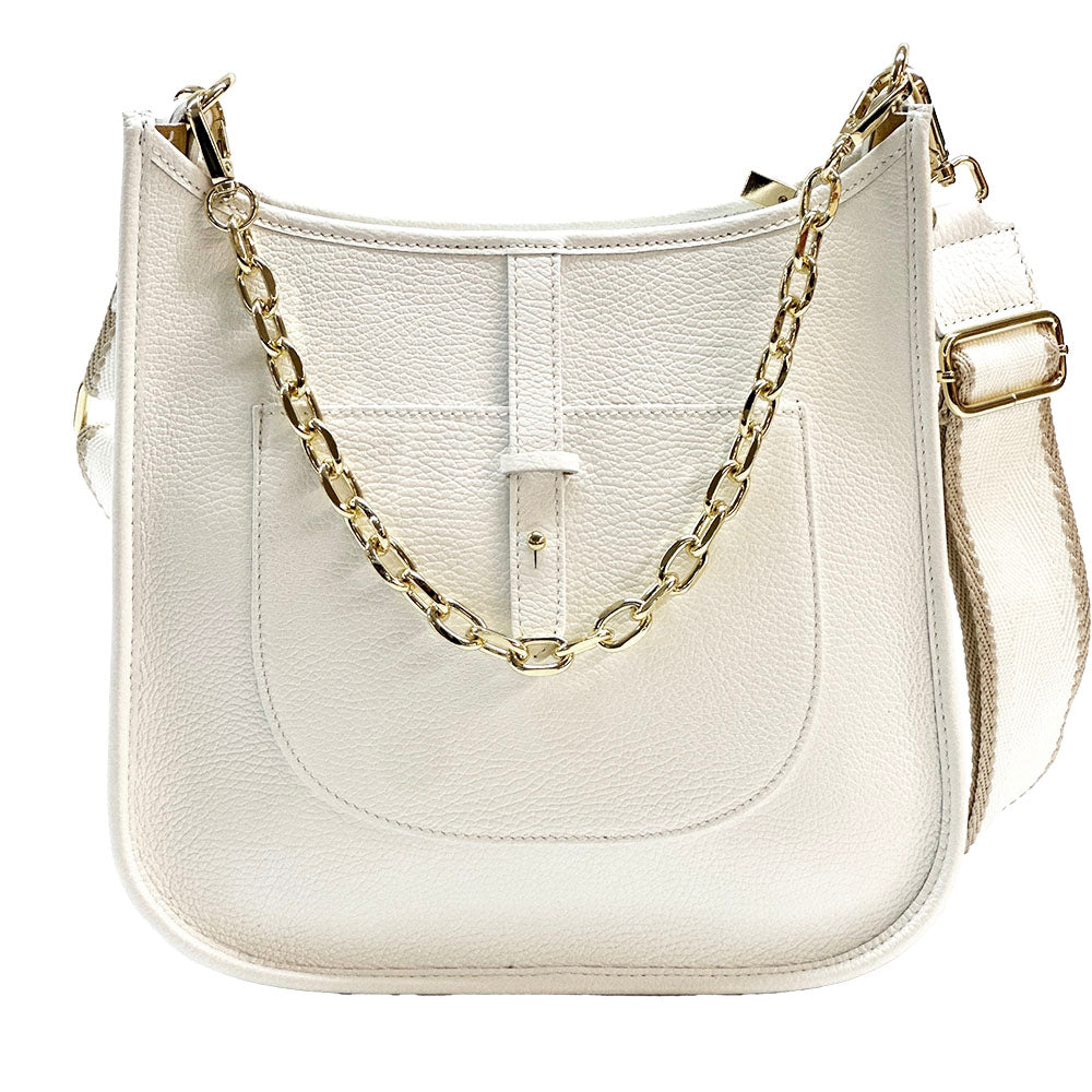 Chloe GM Leather Shoulder Bag - made in Italy
