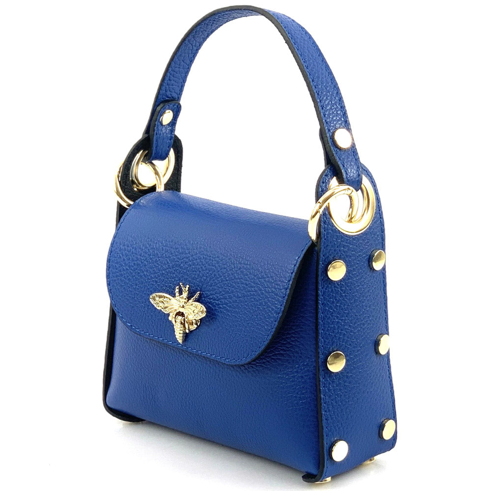 Virginia leather Handbag - Made In Italy