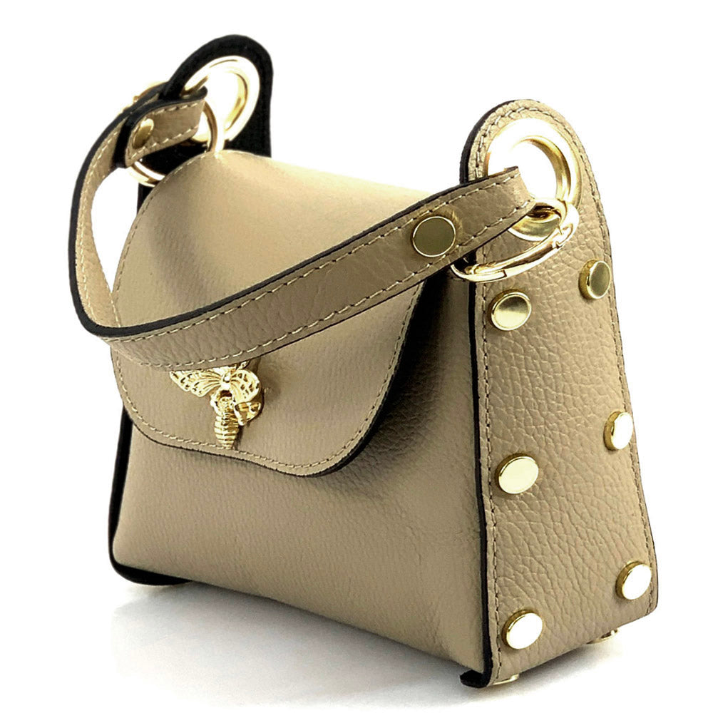 Virginia leather Handbag - Made In Italy