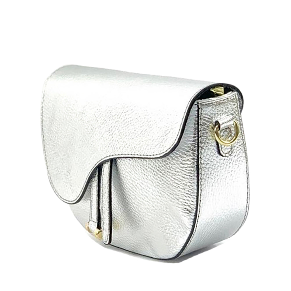 Miriam leather Cross-body bag - Made In Italy