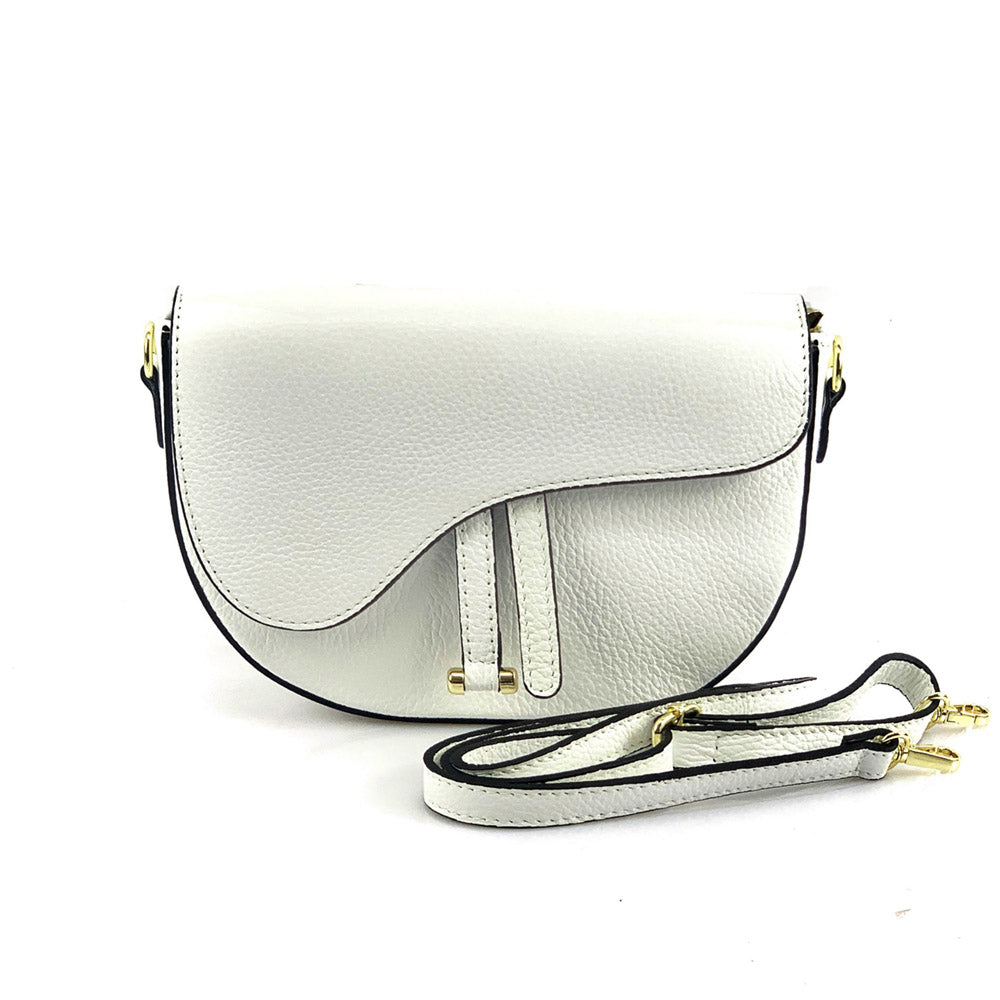 Miriam leather Cross-body bag - Made In Italy