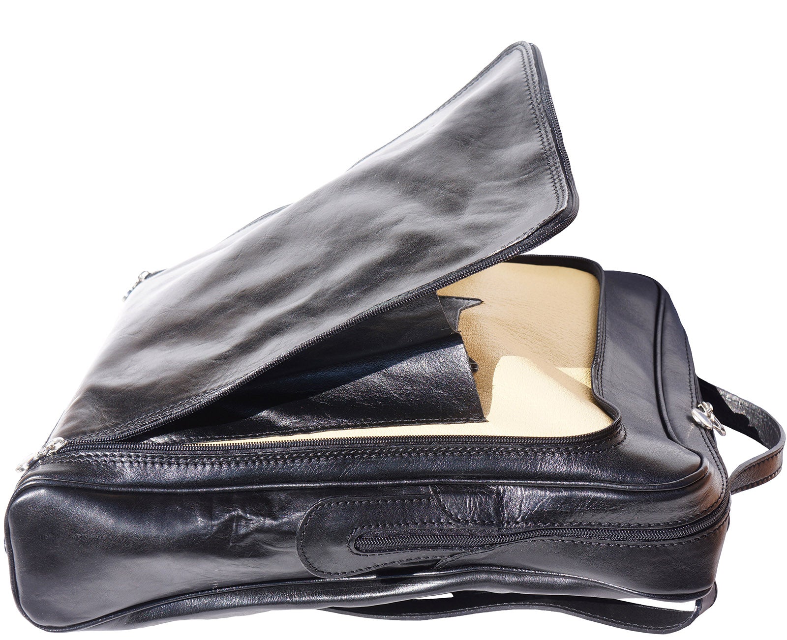 Gabriele GM Cow Leather Backpack - Made In Italy