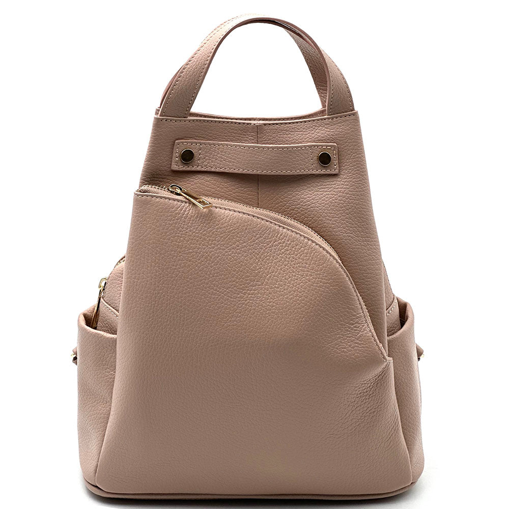 Rovena Cow Leather City Backpack - Made In Italy