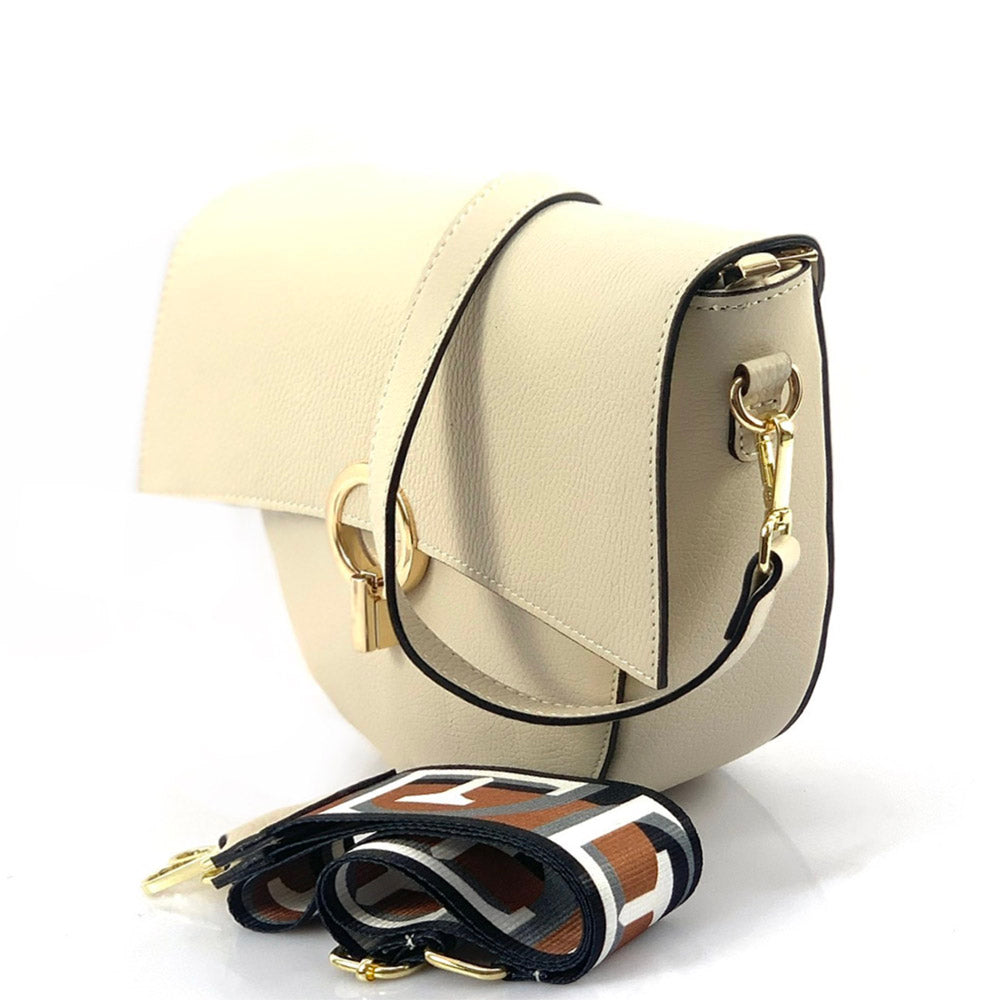 Charlotte leather Cross-body bag - Made In Italy