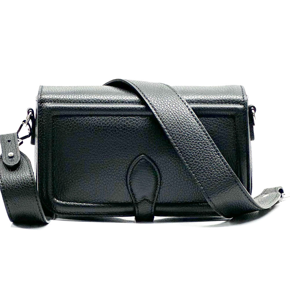Nicole leather shoulder bag - Made In Italy