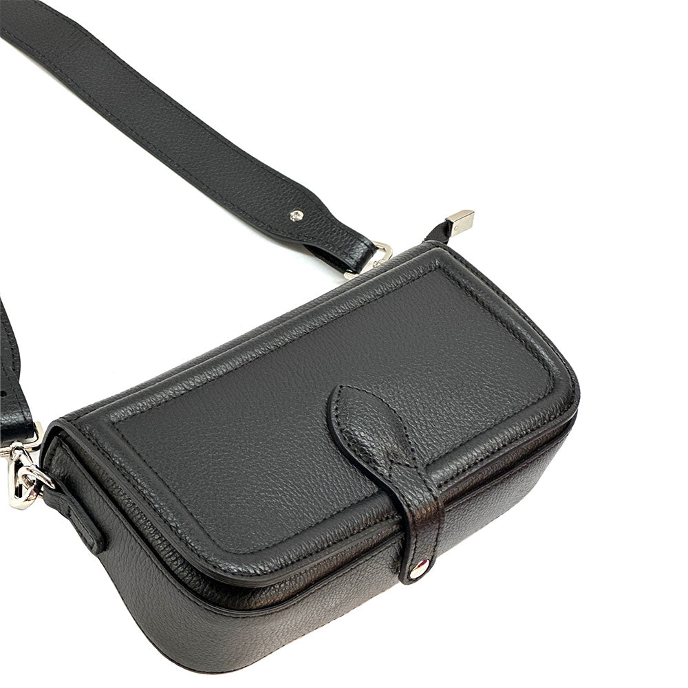 Nicole leather shoulder bag - Made In Italy